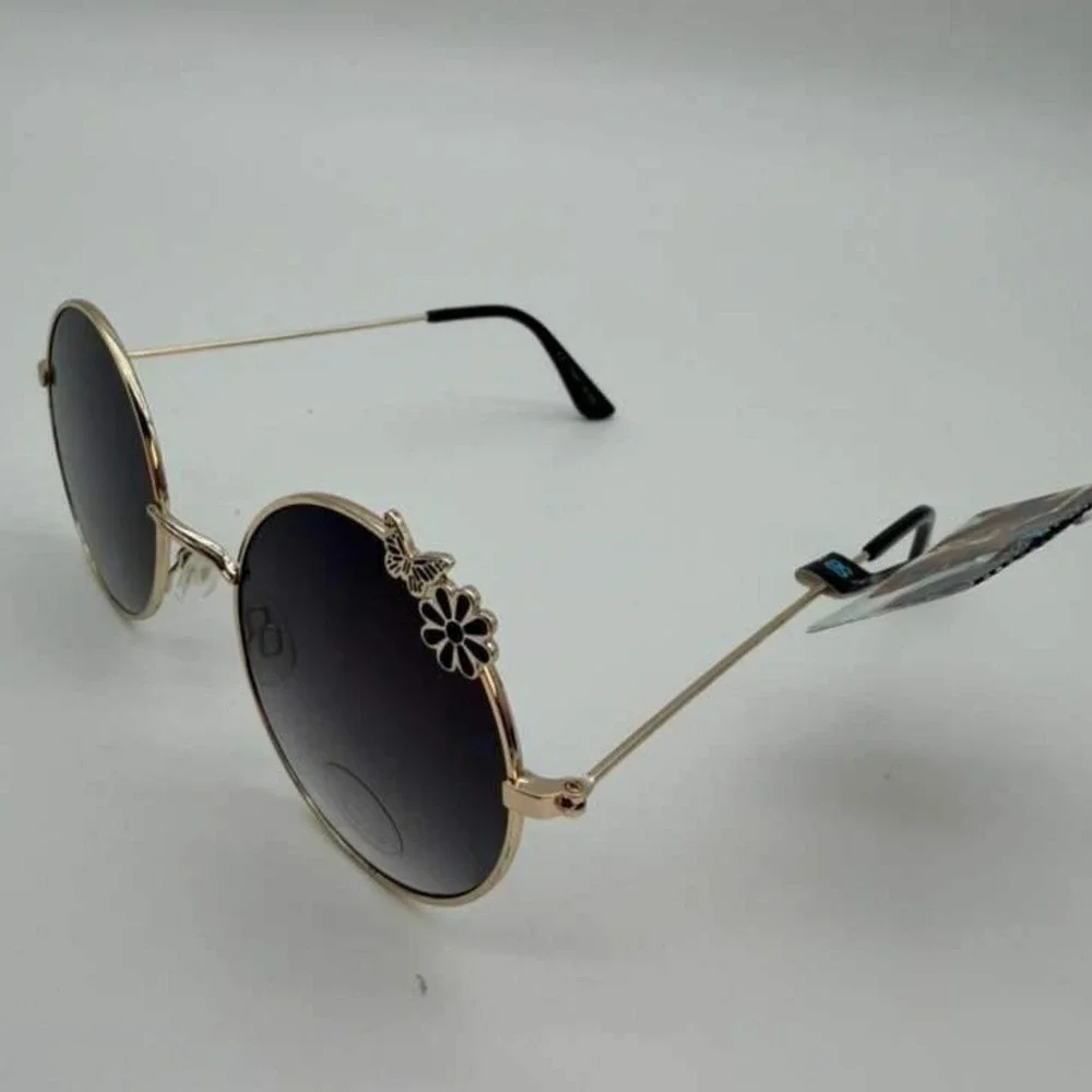 Brand‎ Star S2 Wrap-Around Sunglasses – Black with Silver Star Detail – NWT